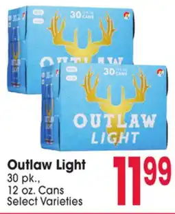 Jewel-Osco Outlaw Light offer
