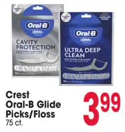 Jewel-Osco Crest Oral-B Glide Picks/Floss offer