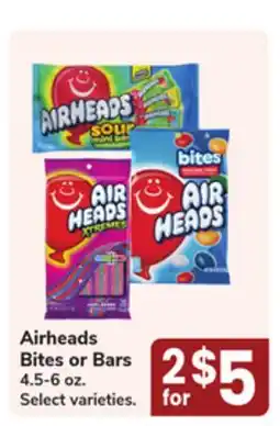 Jewel-Osco Airheads Bites or Bars offer