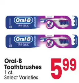 Jewel-Osco Oral-B Toothbrushes offer