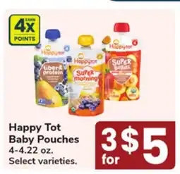 Jewel-Osco Happy Tot Baby Pouches offer