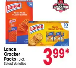 Jewel-Osco Lance Cracker Packs offer
