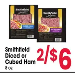 Jewel-Osco Smithfield Diced or Cubed Ham offer