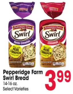 Jewel-Osco Pepperidge Farm Swirl Bread offer