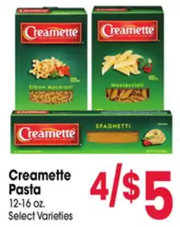 Jewel-Osco Creamette Pasta offer