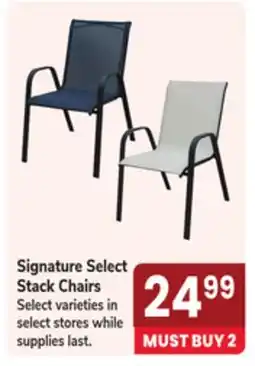 Jewel-Osco Signature Select Stack Chairs offer