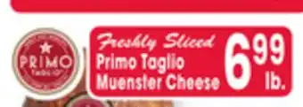 Jewel-Osco Primo Taglio Muenster Cheese offer