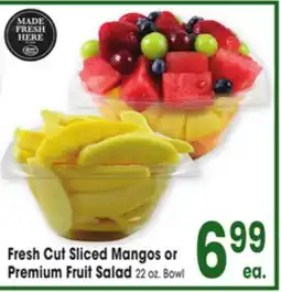 Jewel-Osco Fresh Cut Sliced Mangos or Premium Fruit Salad offer