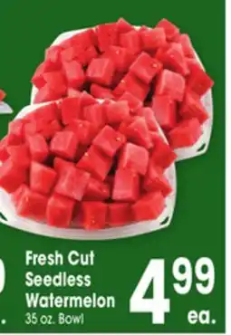 Jewel-Osco Fresh Cut Seedless Watermelon offer