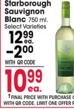 Jewel-Osco Starborough Sauvignon Blanc offer