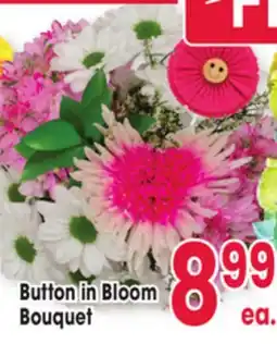 Jewel-Osco Button in Bloom Bouquet offer