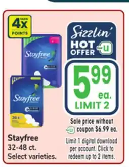 Jewel-Osco Stayfree offer