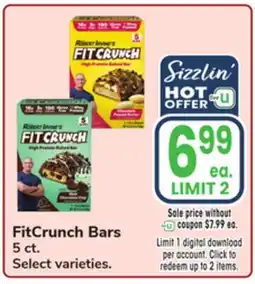 Jewel-Osco FitCrunch Bars offer