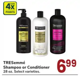 Jewel-Osco TRESemmé Shampoo or Conditioner offer