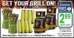 Jewel-Osco Green Asparagus, Sweet Corn, Vidalia Sweet Onions offer