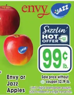 Jewel-Osco Envy or Jazz Apples offer