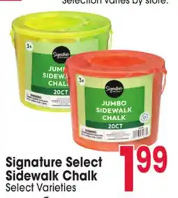 Jewel-Osco Signature Select Sidewalk Chalk offer