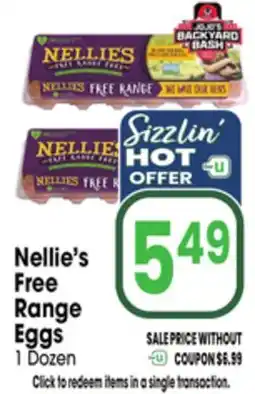Jewel-Osco Nellie's Free Range Eggs offer