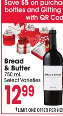Jewel-Osco Bread & Butter offer