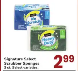 Jewel-Osco Signature Select Scrubber Sponges offer