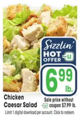 Jewel-Osco Chicken Caesar Salad offer