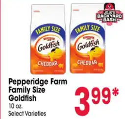 Jewel-Osco Pepperidge Farm Family Size Goldfish offer