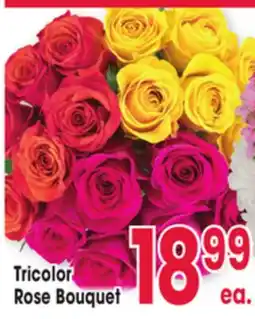 Jewel-Osco Tricolor Rose Bouquet offer