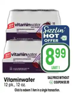 Jewel-Osco Vitaminwater offer