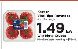 Food 4 Less Kroger Vine Ripe Tomatoes offer