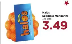 Food 4 Less Halos Seedless Mandarins offer