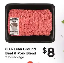 Food 4 Less 80% Lean Ground Beef & Pork Blend offer