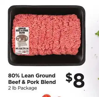 Food 4 Less 80% Lean Ground Beef & Pork Blend offer
