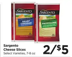 Food 4 Less Sargento Cheese Slices offer