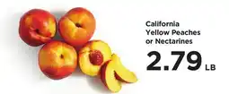 Food 4 Less California Yellow Peaches or Nectarines offer