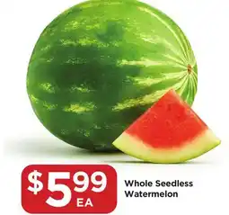 Food 4 Less Whole Seedless Watermelon offer