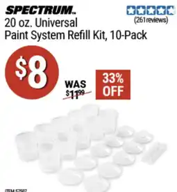 Harbor Freight Tools Spectrum offer