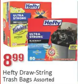General Discount Hefty Draw-String Trash Bags Assorted offer