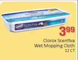 General Discount Clorox Scentiva Wet Mopping Cloth offer