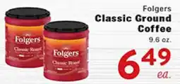 Rio Valley Market Folgers Classic Ground Coffee offer