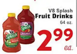 Rio Valley Market V8 Splash Fruit Drinks offer