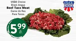 Rio Valley Market USDA Choice Black Angus Beef Taco Meat offer