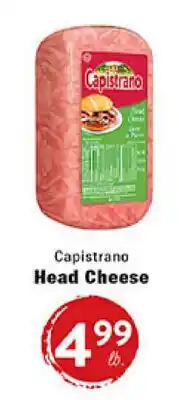 Rio Valley Market Capistrano Head Cheese offer
