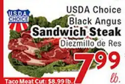 Rio Valley Market USDA Choice Black Angus Sandwich Steak offer
