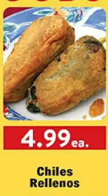 Rio Valley Market Chiles Rellenos offer