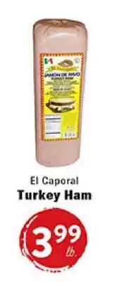 Rio Valley Market El Caporal Turkey Ham offer