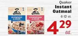 Rio Valley Market Quaker Instant Oatmeal offer
