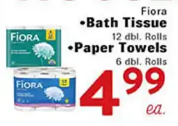 Rio Valley Market Fiora Bath Tissue 12 dbl. Rolls Paper Towels 6 dbl. Rolls offer