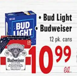 Rio Valley Market Bud Light, Budweiser offer