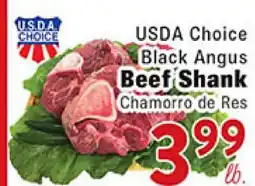Rio Valley Market USDA Choice Black Angus Beef Shank offer