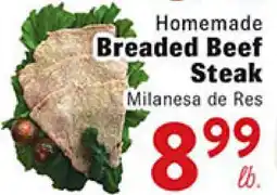Rio Valley Market Homemade Breaded Beef Steak offer